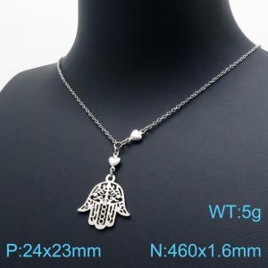 Stainless Steel Necklace - KN196943-Z