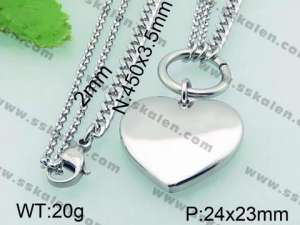 Stainless Steel Necklace - KN19697-Z