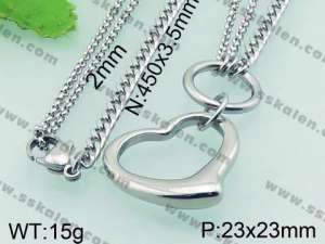 Stainless Steel Necklace - KN19699-Z