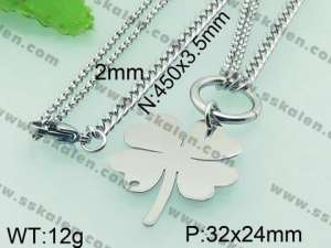 Stainless Steel Necklace - KN19701-Z
