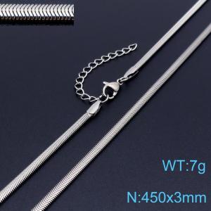 Stainless Steel Necklace - KN197021-Z