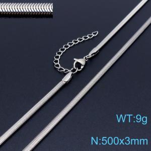 Stainless Steel Necklace - KN197022-Z