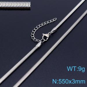 Stainless Steel Necklace - KN197023-Z