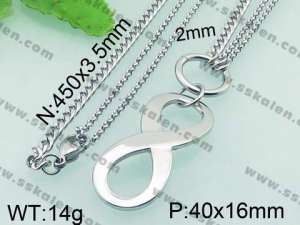 Stainless Steel Necklace - KN19705-Z