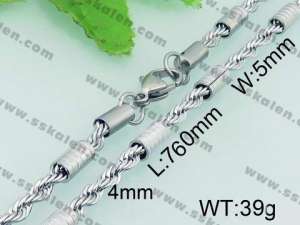 Stainless Steel Necklace - KN19716-Z