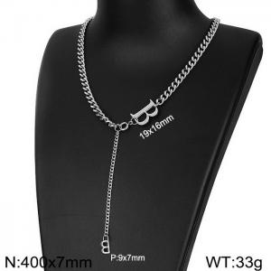 Stainless Steel Necklace - KN197166-KLX