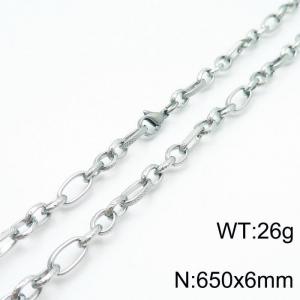 Stainless Steel Necklace - KN197187-Z