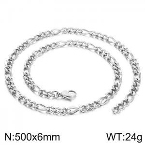 Stainless Steel Necklace - KN197216-Z