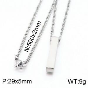 Stainless Steel Necklace - KN197586-Z
