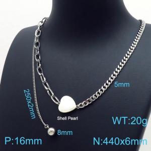 Stainless Steel Necklace - KN197613-Z
