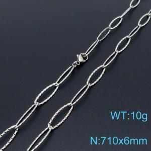 Stainless Steel Necklace - KN197652-Z