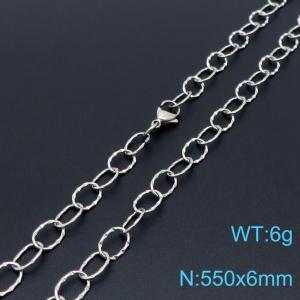 Stainless Steel Necklace - KN197665-Z