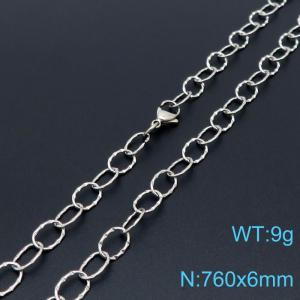 Stainless Steel Necklace - KN197669-Z