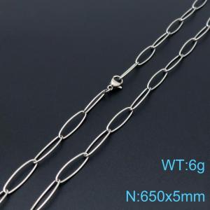 Stainless Steel Necklace - KN197683-Z