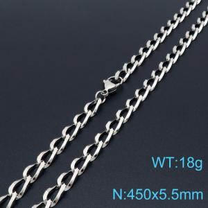 Stainless Steel Necklace - KN197695-Z