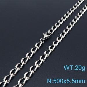 Stainless Steel Necklace - KN197696-Z