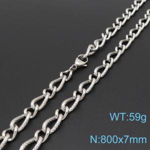 Stainless Steel Necklace - KN197718-Z