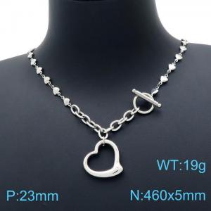 Stainless Steel Necklace - KN198057-Z