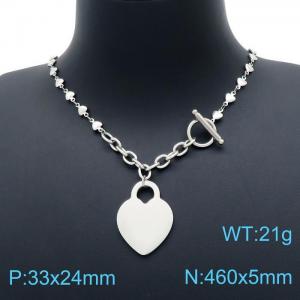 Stainless Steel Necklace - KN198058-Z