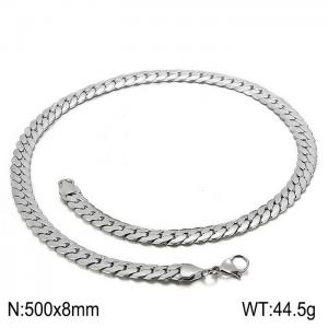 Stainless Steel Necklace - KN198130-K