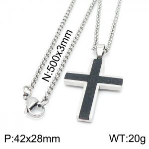 Stainless Steel Necklace - KN198133-KLHQ