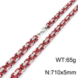 Stainless Steel Necklace - KN198191-Z