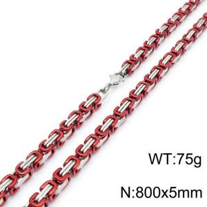 Stainless Steel Necklace - KN198193-Z