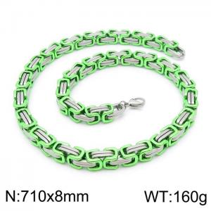 Stainless Steel Necklace - KN198295-Z