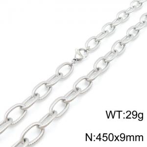 Stainless Steel Necklace - KN198370-Z