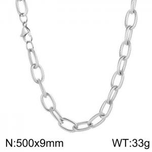 Stainless Steel Necklace - KN198371-Z