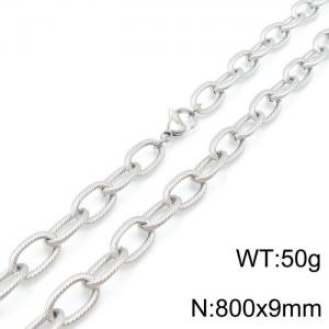 Stainless Steel Necklace - KN198377-Z