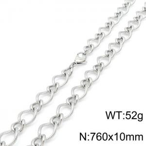 Stainless Steel Necklace - KN198424-Z