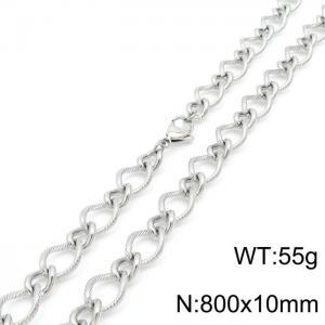 Stainless Steel Necklace - KN198425-Z