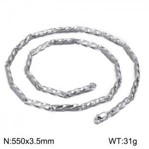 Stainless Steel Necklace - KN198571-Z