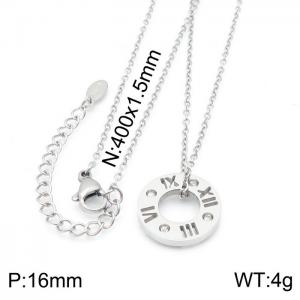Stainless Steel Necklace - KN198583-KLX