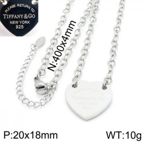 Stainless Steel Necklace - KN198584-KLX