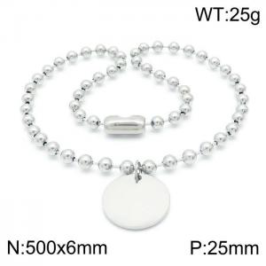 Stainless Steel Necklace - KN198602-Z