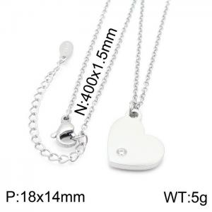 Stainless Steel Necklace - KN198666-KLX