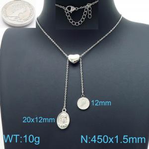 Stainless Steel Necklace - KN198926-Z