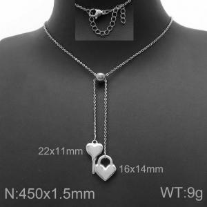 Stainless Steel Necklace - KN198954-Z