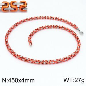 Stainless Steel Necklace - KN199122-Z