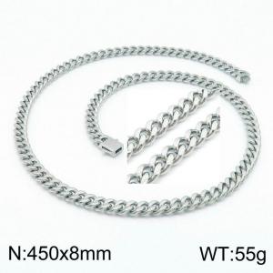 Stainless Steel Necklace - KN199194-Z