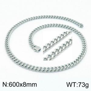 Stainless Steel Necklace - KN199197-Z