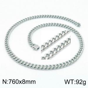 Stainless Steel Necklace - KN199200-Z