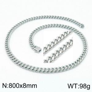 Stainless Steel Necklace - KN199201-Z