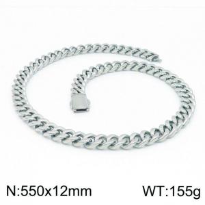 Stainless Steel Necklace - KN199228-Z