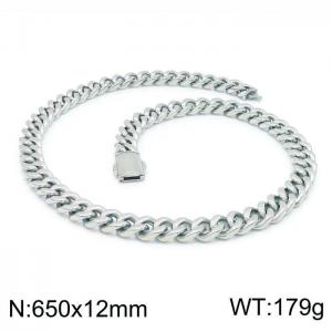 Stainless Steel Necklace - KN199230-Z