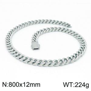 Stainless Steel Necklace - KN199233-Z