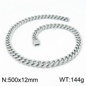 Stainless Steel Necklace - KN199251-Z
