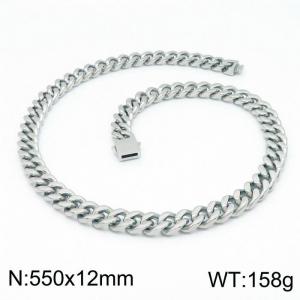 Stainless Steel Necklace - KN199252-Z